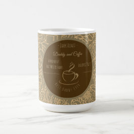 Caneca Mágica Dia dos Pais, Papai e Café, Melhor Papai do Mundo 