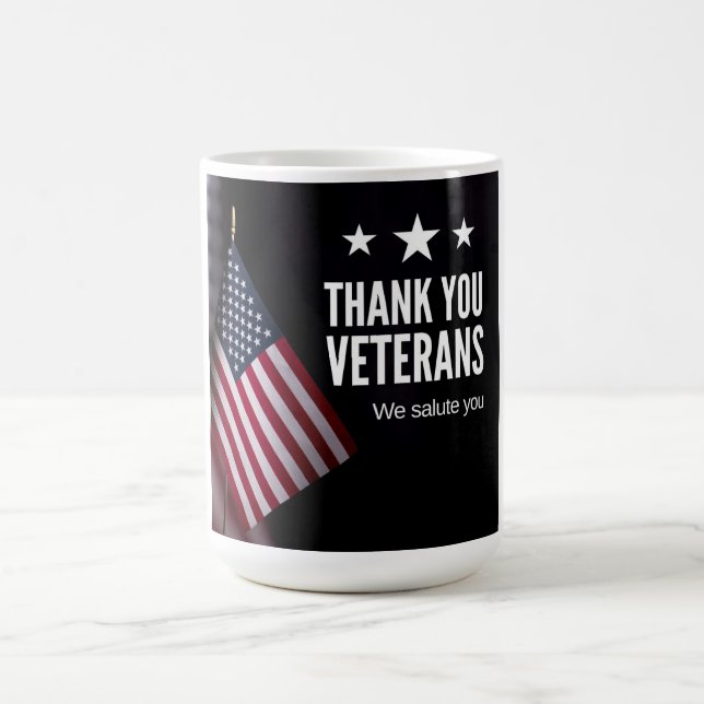 Caneca Mágica Dia dos Veteranos (Center)