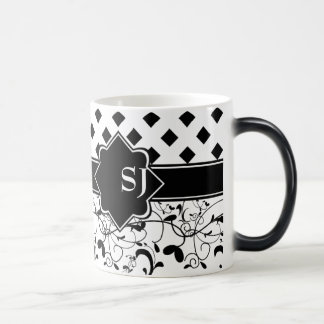 Caneca Mágica Diamantes Vitorianos, Preto-Preto