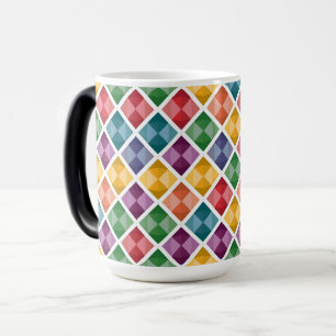 Caneca Mágica Diamond Pattern Coffee Mug