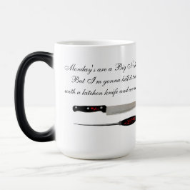 Caneca Mágica Diga NÃO às segundas-feiras