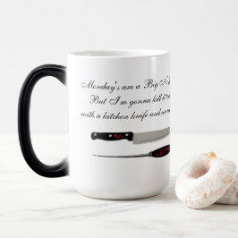 Caneca Mágica Diga NÃO às segundas-feiras