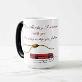 Caneca Mágica Diga NÃO às segundas-feiras