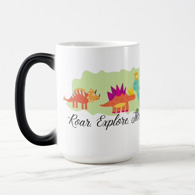 Caneca Mágica Dinossauro (Esquerda)