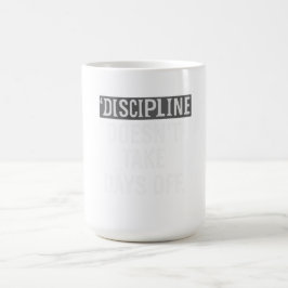 Caneca Mágica Disciplina Não Tira Férias – Condição Física Consi
