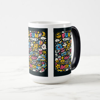 Caneca Mágica “DIVERSÃO!” e “INCRÍVEL!”