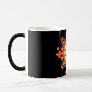 Caneca Mágica Diwali Rangoli Morfologia de Cor