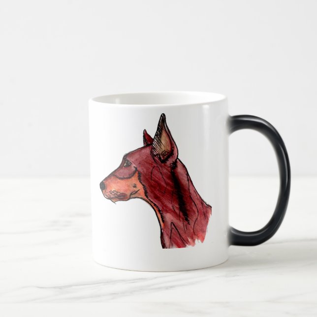 Caneca Mágica Dobe vermelho (Direita)