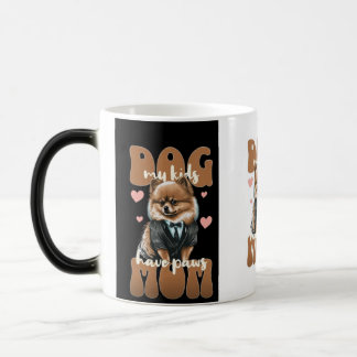 Caneca Mágica Dog Mom Mug – “Life is Better With Dogs” Inspirati
