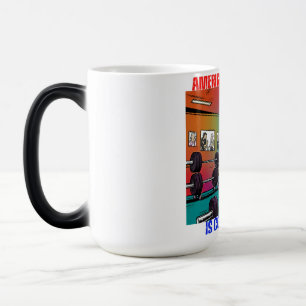 CANECA MÁGICA DONALD TRUMP - A FORÇA DA AMÉRICA VOLTA