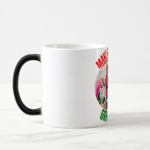 CANECA MÁGICA DONALD TRUMP - FAÇA EXCELENTE DE NATAL NOVAMENTE
