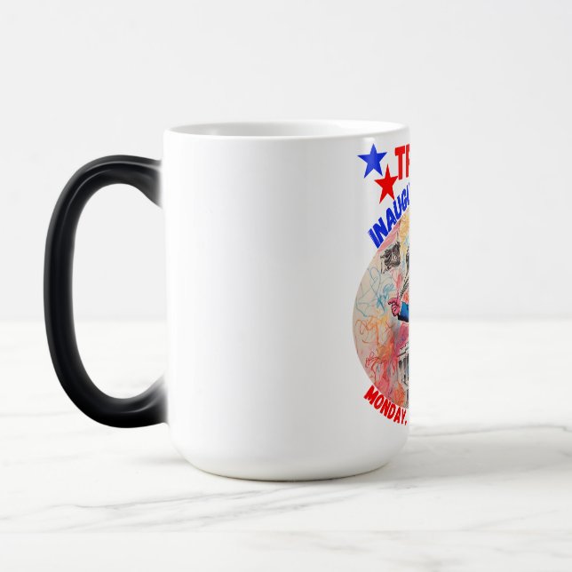 CANECA MÁGICA DONALD TRUMP INAUGURATION DAY 2025 (Esquerda)