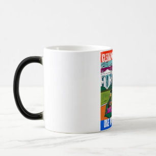 CANECA MÁGICA DONALD TRUMP - LIMPAR A AMÉRICA, UM SACO POR VEZ