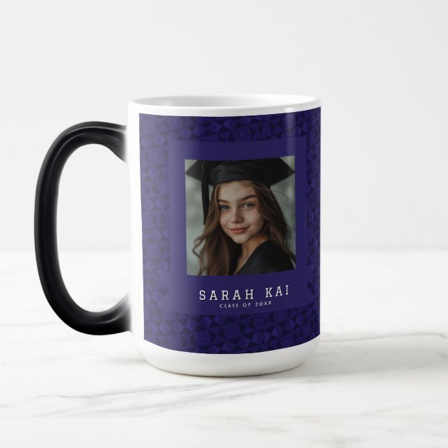 Caneca Mágica Doutorado de Impressão Xadrez Clássico Grad (Esquerda)