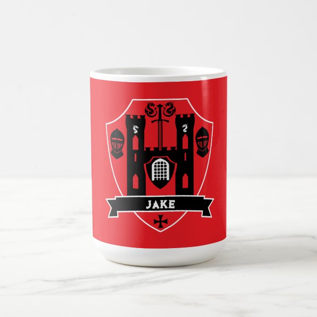 Caneca Mágica Dragão Cavaleiro Medieval (Center)