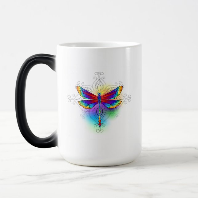 Caneca Mágica Dragonfly Poligonal (Esquerda)