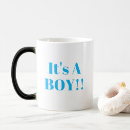 Caneca Mágica É um menino que o género revela