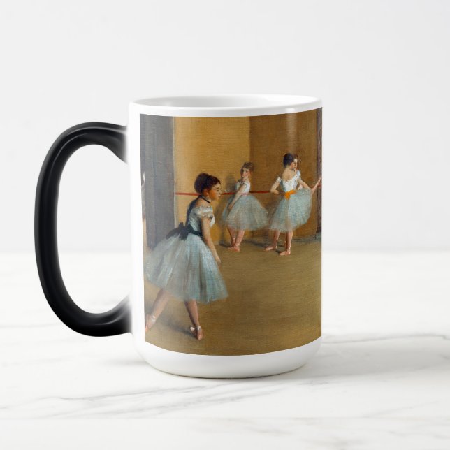 Caneca Mágica Edgar Degas A Dança Foyer na Ópera (Esquerda)