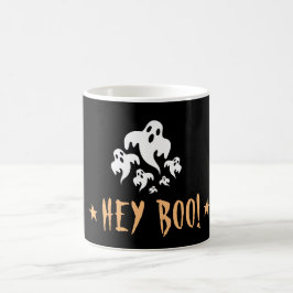 Caneca Mágica Ei Boo Engraçado Fantasma Halloween