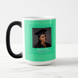 Caneca Mágica Elegant Abstract Pattern Graduation Gift