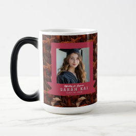 Caneca Mágica Elegante Impressão de Copos-de-leite para Faculdad