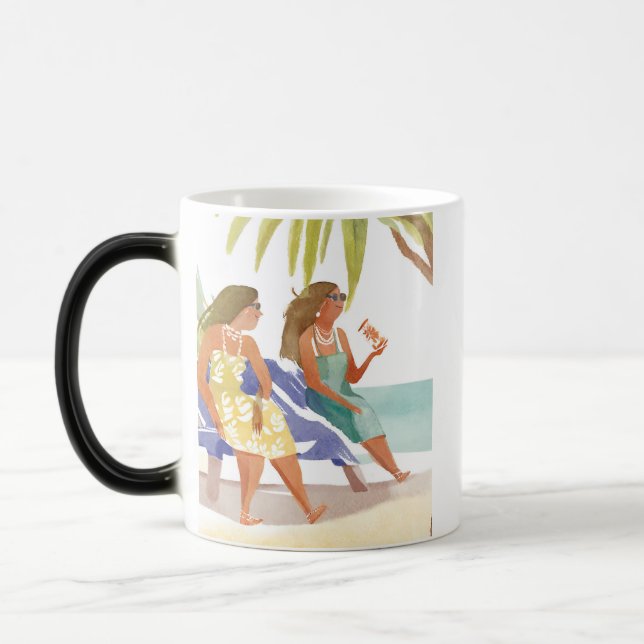 Caneca Mágica Encontre-me em aruba (Esquerda)
