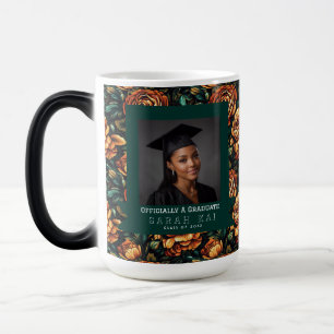 Caneca Mágica Encontro de turma com estampa de rosa única