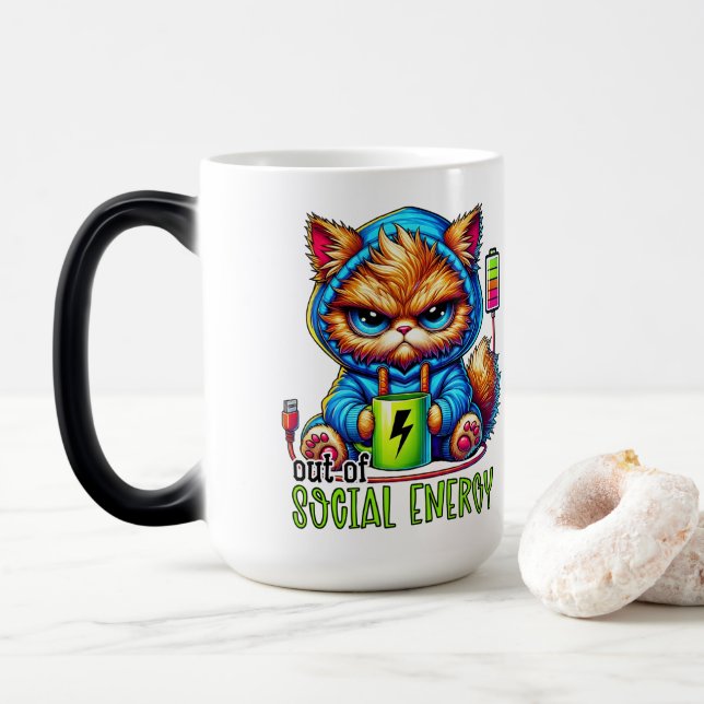 Caneca Mágica Energia Social (Com Donut)