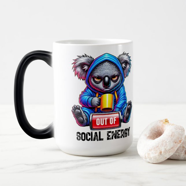 Caneca Mágica Energia Social  (Com Donut)