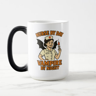 Caneca Mágica Enfermeira de Mug Diversão de Halloween - Mágica d