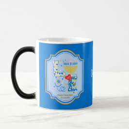 Caneca Mágica Enfermeira do amor Feliz Hanukkah