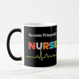 Caneca Mágica Enfermeira Perioperatória Diversão Espetacular Let