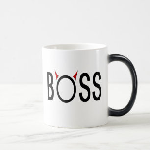 Caneca Mágica Engraçado Desaparecer Chefe Mug