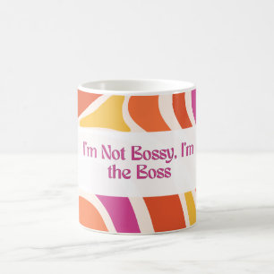 Caneca Mágica Engraçado e Relacionável "Eu não sou chefe, sou o