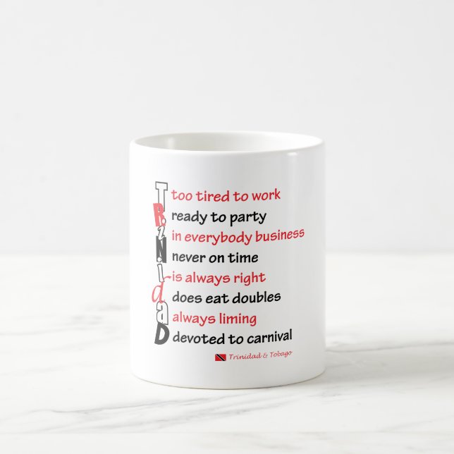 Caneca Mágica Engraçado (mas verdadeiro) Trini Mug (Centro)
