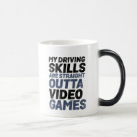 Engraçado Mug para Jogador e Geek de Jogos em Corr