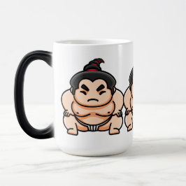 Caneca Mágica Engraçado Sumo Homem Japonês