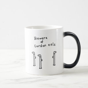 Caneca Mágica enguias do jardim