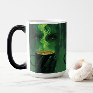 Caneca Mágica Enigma Verde – Alma Dentro do Vapor