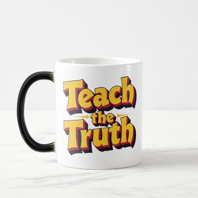 Caneca Mágica Ensine A Verdade (Esquerda)