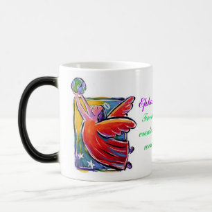 Caneca Mágica Eph. 2:10, verso da vida da mamã:)