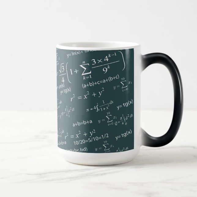Caneca Mágica Equações divertidas para Professores de Matemática (Direita)