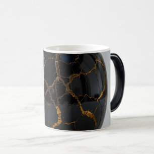 Caneca Mágica Esfera Obsidiana Kintsugi