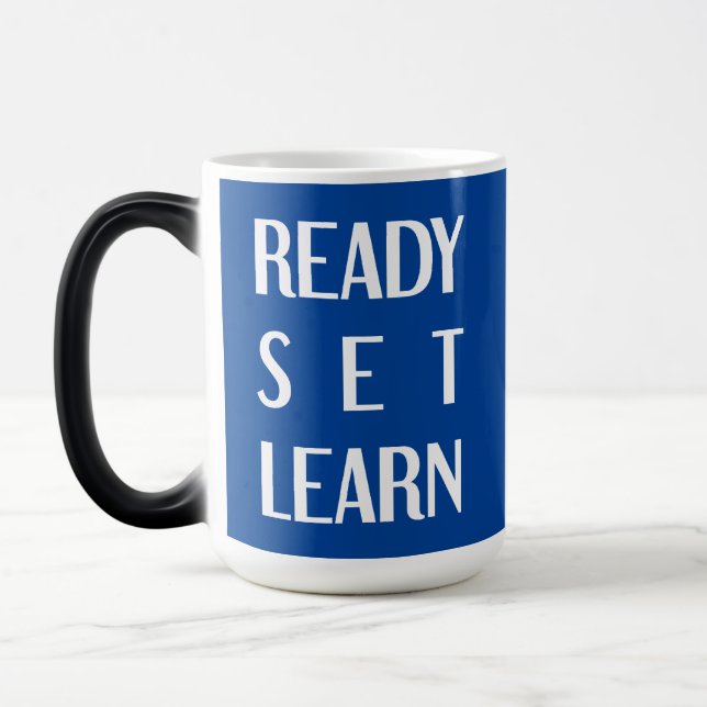 Caneca Mágica Espantografia de volta à inspiração escolar (Esquerda)