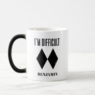 Caneca Mágica Esportes de Inverno de Esquí Piada de Aniversário