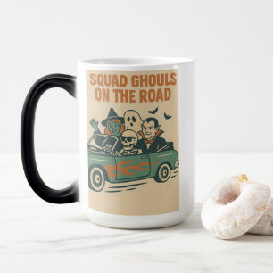 Caneca Mágica Esquadrão de Fantasmas Cruisin' com Estilo