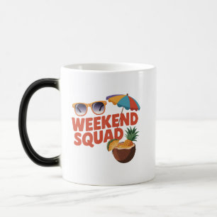 Caneca Mágica Esquadrão de Fim de Semana