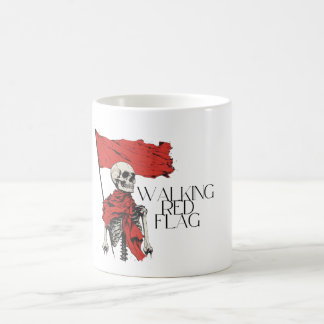 Caneca Mágica Esqueleto de Sinalizador Vermelho Ancorando | Humo