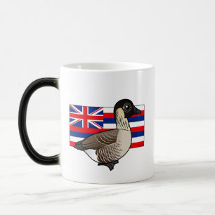 Caneca Mágica Estado Birdorable de Havaí: Nene