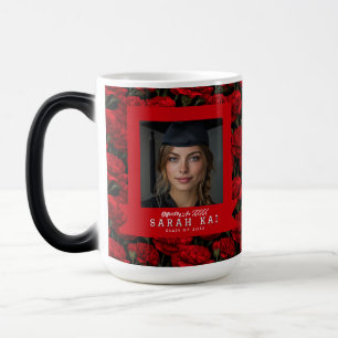 Caneca Mágica Estampa de Cravo Colorida Graduado